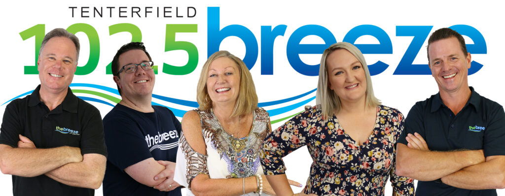 The Breeze 102.5 FM presenter team