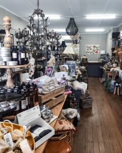 Chandeliers, lamps and homewares filling Ruben & Flax Homewares