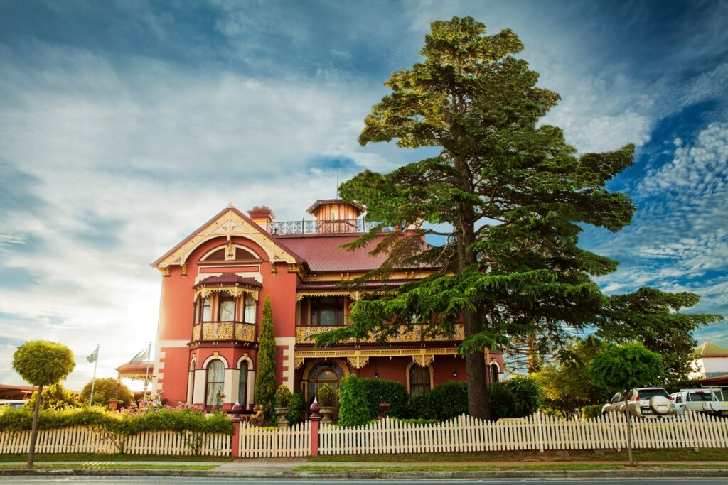 Stannum House, an ornate three-storey Victorian mansion in Tenterfield