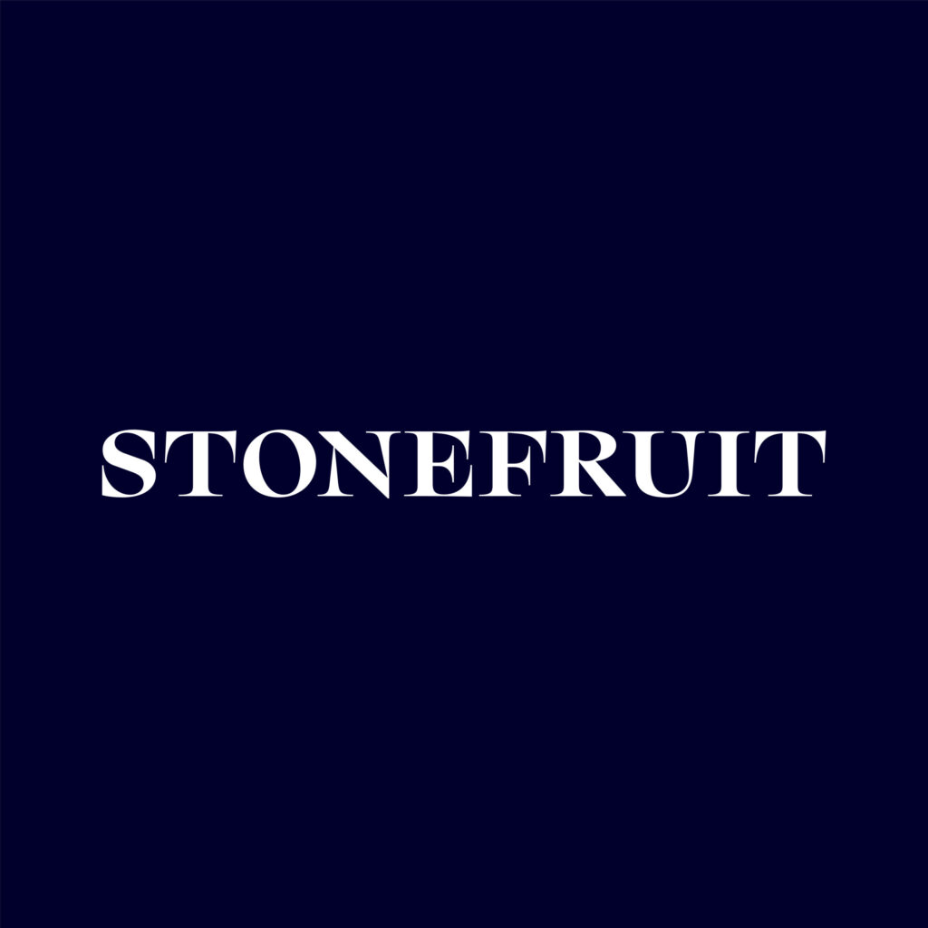 STONEFRUIT espresso and wine bar logo