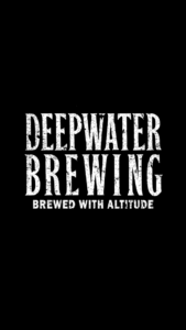 Deepwater Brewing logo — brewed with altitude