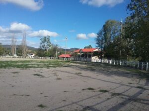 Main arena and heritage pavilion at the Tenterfield Showground