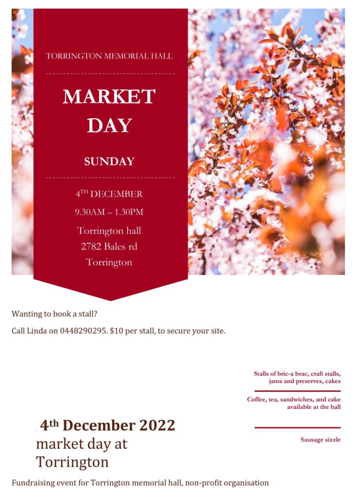Torrington Market Day flyer