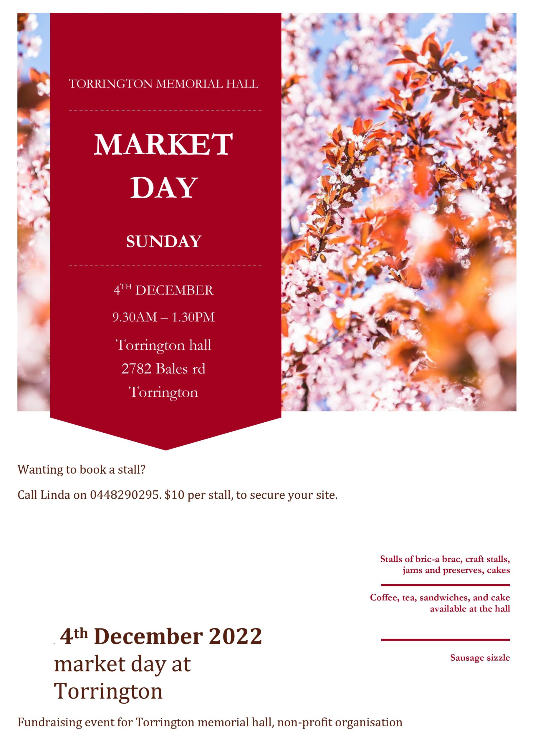 Torrington Market Day flyer