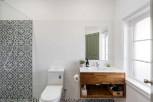 Renovated Victorian-era guest room 206 at the George Inn, Royal Hotel Tenterfield